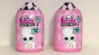 LOL Surprise Fuzzy Pets Wave 2 Makover Series Blind Bag Toy Unboxing Review