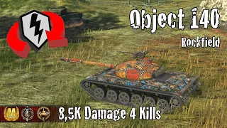 Object 140  |  8,5K Damage 4 Kills  |  WoT Blitz Replays