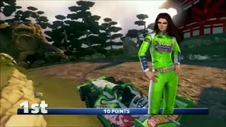 Sonic & All-Stars Racing Transformed (PS3) Danica Patrick in Rogue Cup (Expert)