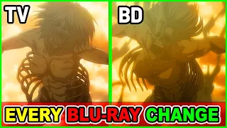 Tv Anime vs Blu-ray! Every Attack on Titan Final Season Blu-Ray Changes (AOT Season 4)