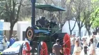 Tractor a vapor en Avellaneda Santa Fe, Argentina