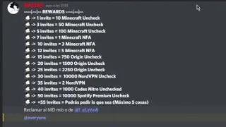 Legit giveaway discord server | free discord nitro | Minecraft accounts | link in description