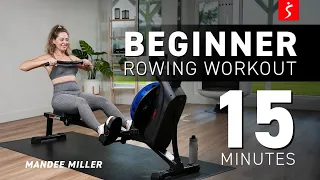 Rowing Workout for BEGINNERS with Mandee Miller: Elevate Your Endurance | 15 Minutes