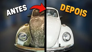 TERMINAMOS O FUSCA ABANDONADO! FICOU 🤩