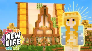 I am SUNSHINE GIRL! | New Life SMP Modded Minecraft #1