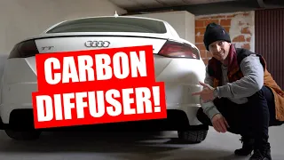 MK3 Audi TT gets a carbon diffuser!