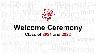 OIST Welcome Ceremony 2022
