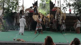 Bali Barong Dance - Dancer in Trance