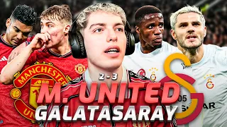 DAVOO XENEIZE REACCIONA AL MANCHESTER UNITED 2 GALATASARAY 3 - CHAMPIONS LEAGUE (FASE DE GRUPOS)