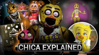 FNAF Animatronics Explained - CHICA (Five Nights at Freddys Facts)