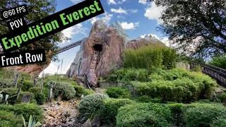 Expedition Everest Roller Coaster Front Row (POV On-Ride @60fps) | Disney's Animal Kingdom