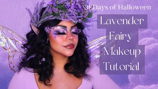 31 DAYS OF HALLOWEEN | Lavender Fairy Makeup Tutorial