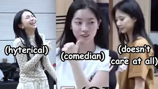 tzuyu, dahyun & chaeyoung personality ft. twice funny & chaotic ending pose in one spark