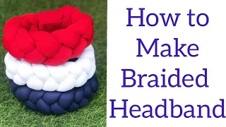 Easy way to make the BRAIDED HEADBAND