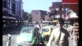 Verkeer in centrum Assen 1979