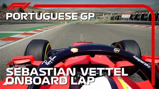 F1 2020 Sebastian Vettel Onboard Lap Around Portimao | 2020 Portuguese Grand Prix