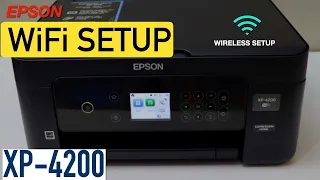 Epson XP 4200 WiFi Setup.