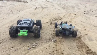 TRAXXAS RUSTLER VXL -/- SLO MO DIFF BREAKING