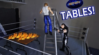WWE EXTREME TABLE MOMENTS (Figure Stop Motion)
