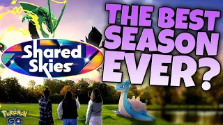 IS THIS THE BEST POKÉMON GO SEASON EVER?  Shared Skies & June Events Explained!!