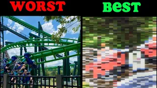 Ranking All Rollercoasters at DollyWood