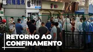 CHINA | Revolta em Xangai por retorno ao confinamento