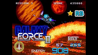 1988 [60fps] Galaxy Force 2 ALL