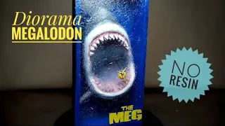 THE MEG, CÓMO HACER GRAN TIBURÓN MEGALODON, SIN RESINA. HOW TO MAKE THE MEG NO RESIN, shark mr beast