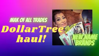 DOLLAR TREE HAUL | NEW NAME BRAND ITEMS FOR ONLY $1 | NEW FINDS!