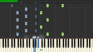 putting a spin on hey there delilah - egg - piano tutorial (synthesia)