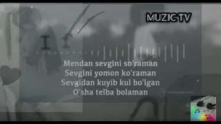 Yolg'izbek|Yagzon GR - Kechagina(lyrics) karaoke 🎤