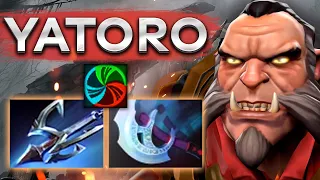 Яторо на керри Ликане, криты по 1000! - Yatoro Lycan 7.33 DOTA 2