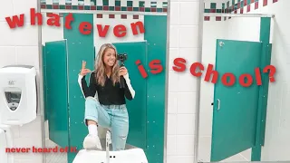 a high school vlog: senioritis edition