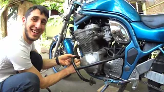 Дуги Crazy Iron на SUZUKI gsf 600 Bandit Как правильно ставить