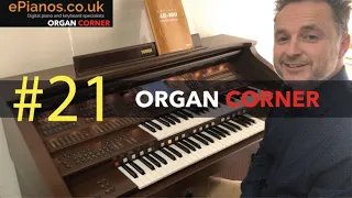 ORGAN CORNER #21 | Yamaha AR100 organ demonstration