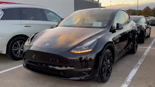 2023 Tesla Model Y Performance | Black on White | Delivery Day