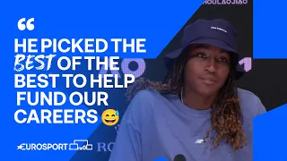 Coco Gauff on training with Serena Williams' ex coach Patrick Mouratoglou 👀🇦🇺