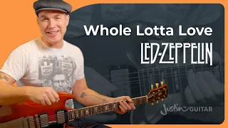 Whole Lotta Love by Led Zeppelin | Easy Guitar Lesson