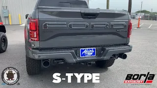 2020 Ford Raptor Borla S-TYPE Exhaust Muffler & Mid-Pipe Install & Sound Review IndoRaptor Package