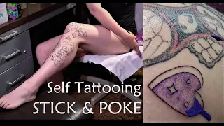 Stick and Poke ~ What I learned in 1 year of Self Tattooing