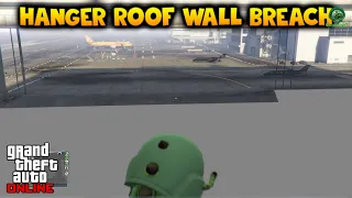 LSIA Hanger Roof Wall Breach Glitch | GTA Online 1.61