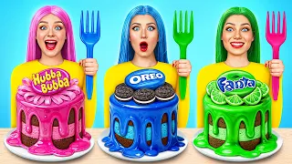 Desafio Comida Com as Mesmas Cores | Batalha Comestível por Mega DO Challenge