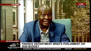 Analysis of Tito Mboweni's Parliament briefing: Manelisi Dubase