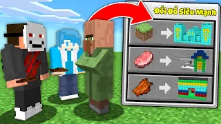 Minecraft, Nhưng Dân Làng Đổi Công Trình Siêu Mạnh