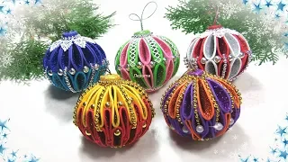 🎄 Игрушки на елку своими руками из фоамирана  🎄 diy christmas ornaments foam EVA