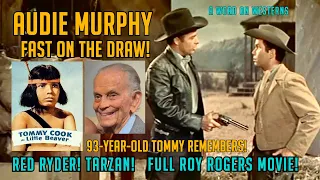 93-Year-Old Tommy Cook remembers Audie Murphy & Red Ryder! Plus Full Movie with Roy Rogers & Tommy