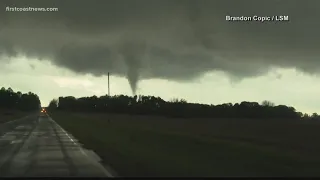 Tornado captured on camera in Georgia