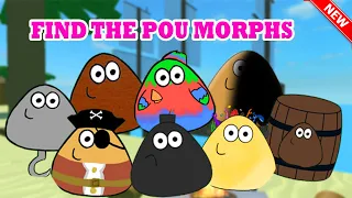 Find The Pou Morphs - *ALL NEW 8 BADGES* - PIRATE UPDATE