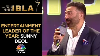Gadar Actor Sunny Deol Named Entertainment Leader Of The Year | IBLA 2023 19th Edition | CNBC TV18