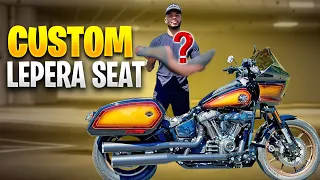 Lepera custom Tailwhip seat for Harley Davidson Low Rider ST